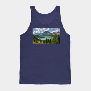 Mountain and forest Tank Top